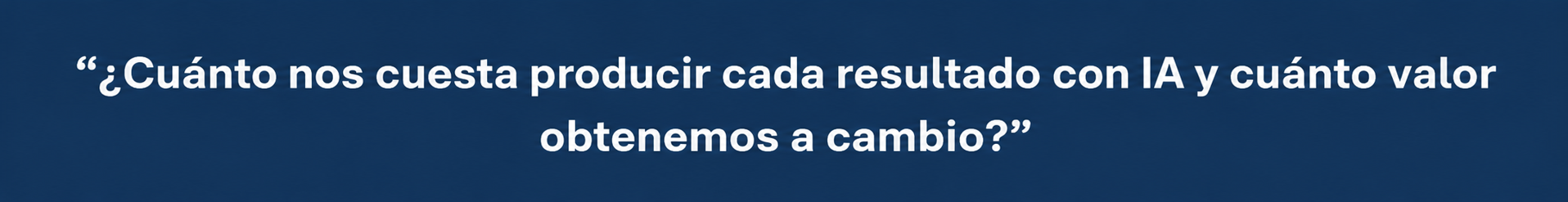 Presupuesto de IA en 2027